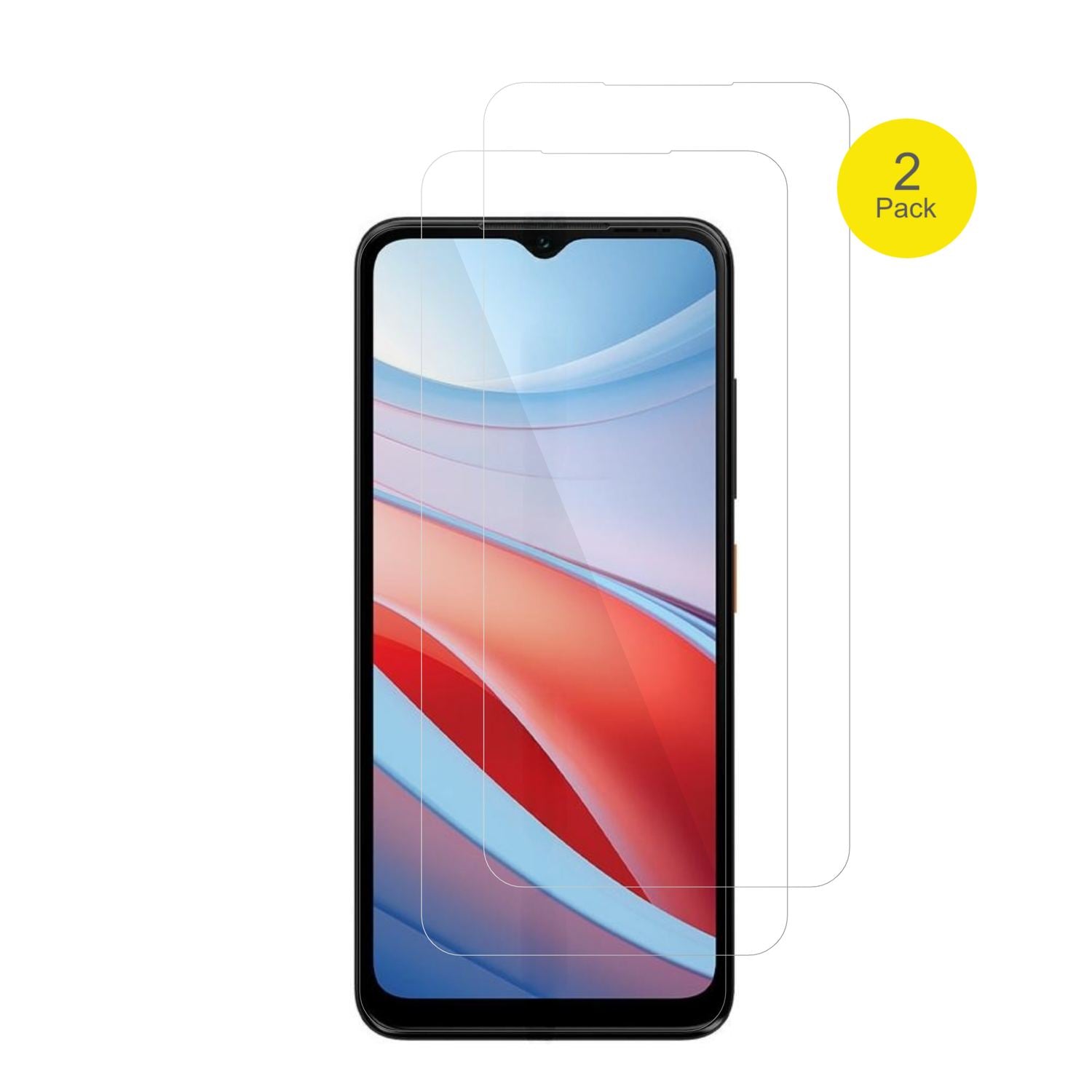 2x 3D Full Cover Schutzfolie für MaxCom MS652 (2)