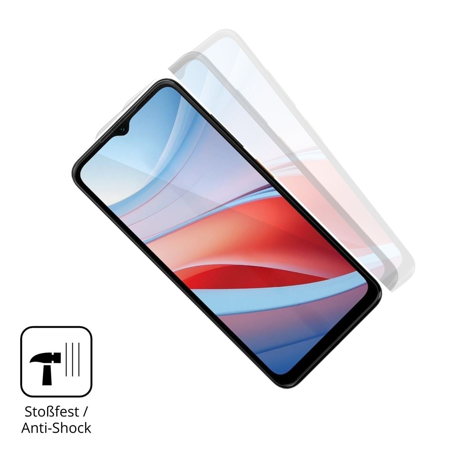 2x 3D Full Cover Schutzfolie für MaxCom MS652 (4)