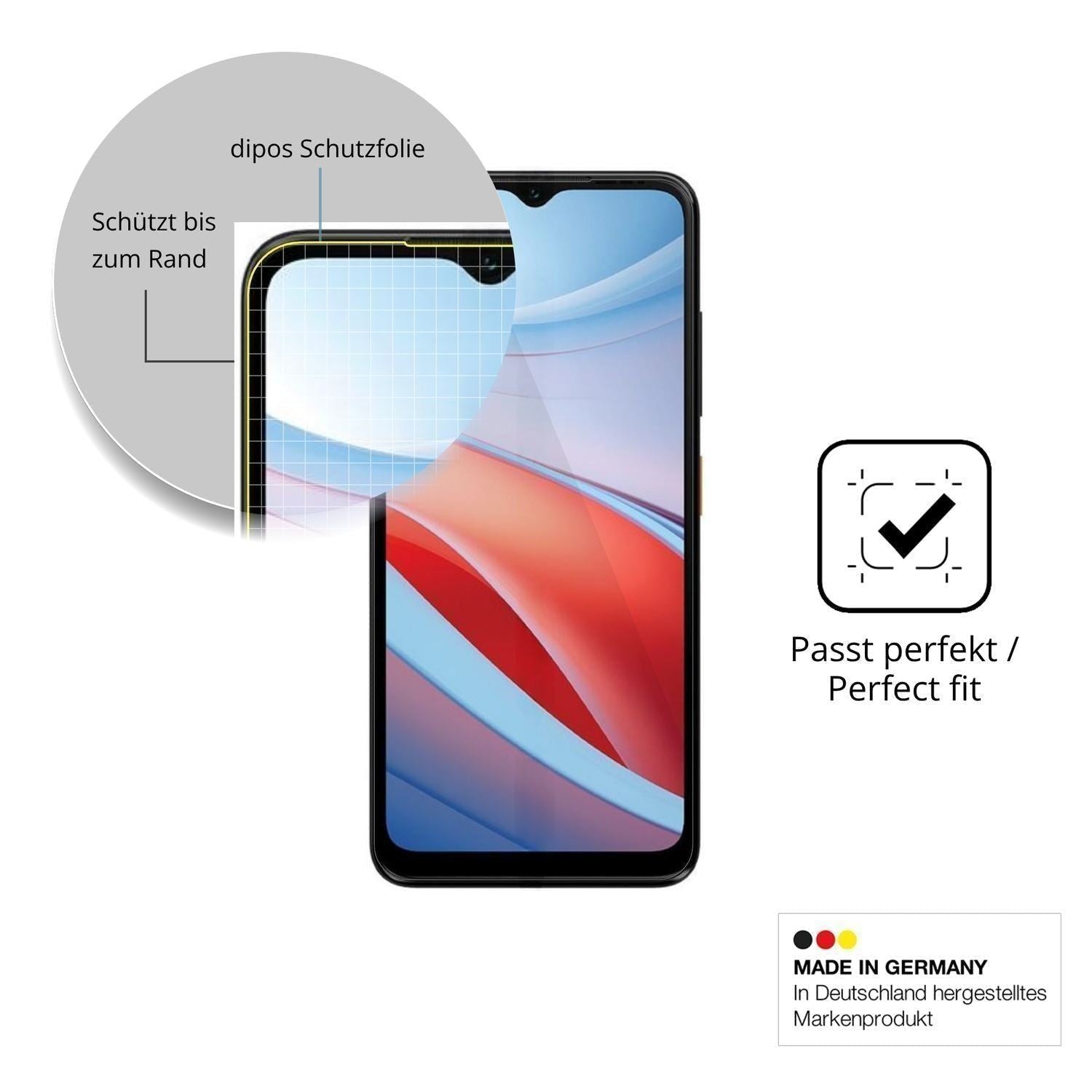 2x 3D Full Cover Schutzfolie für MaxCom MS652 (6)