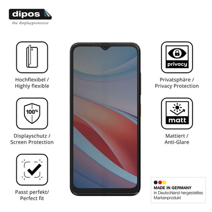 Full Cover Privacy Blickschutzfolie für MaxCom MS6 (5)