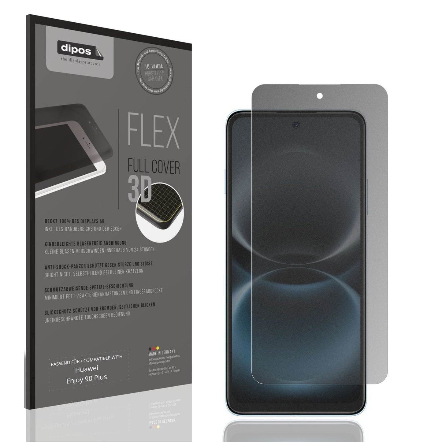 Full Cover Privacy Blickschutzfolie für Huawei Enj (1)