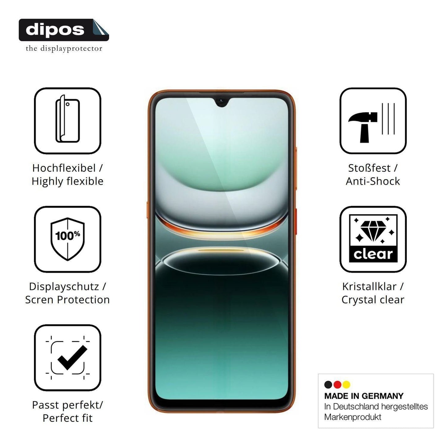 2x 3D Full Cover Schutzfolie für Hotwav X100GT (7)