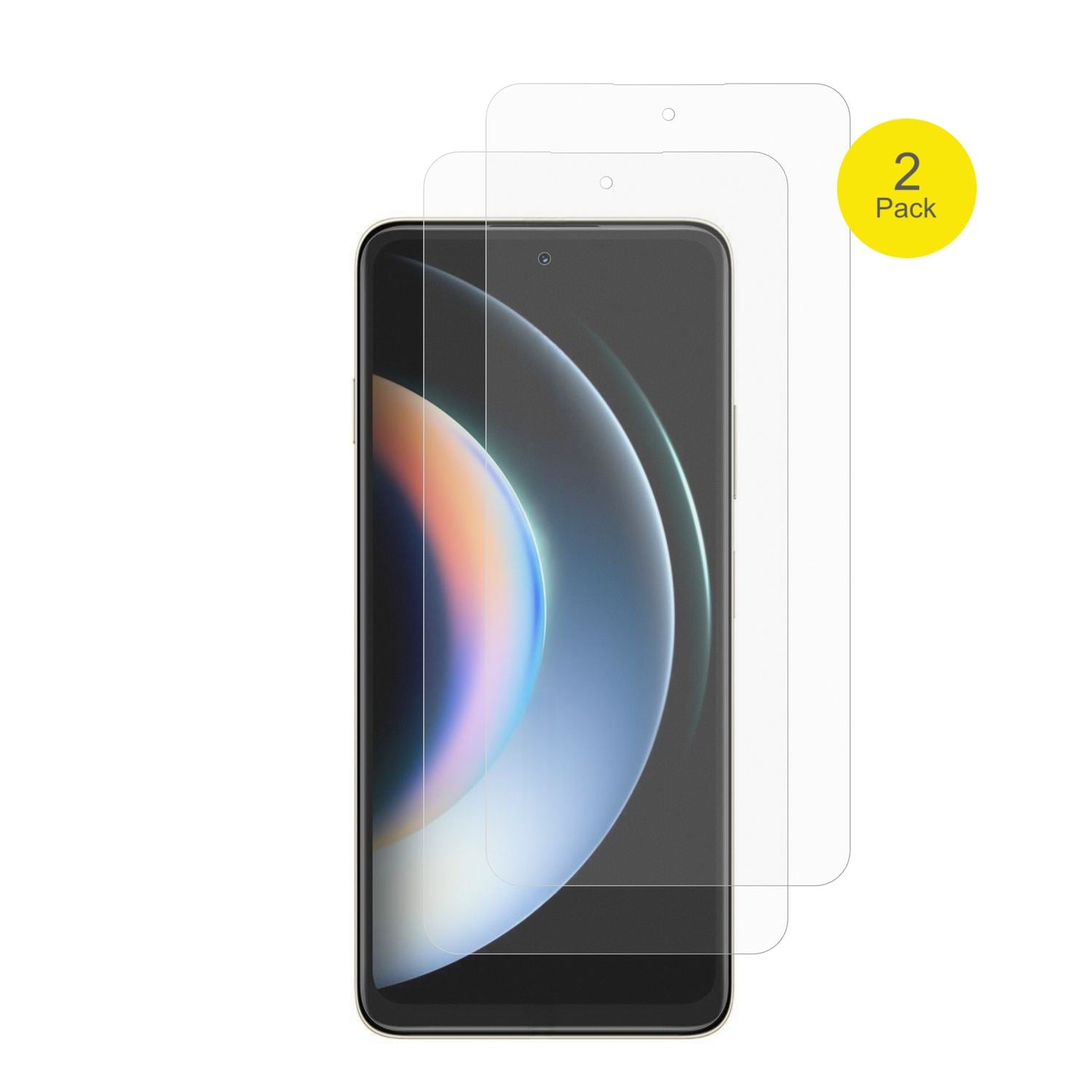 2x Full Cover Schutzfolie matt für Huawei Enjoy 90 (2)