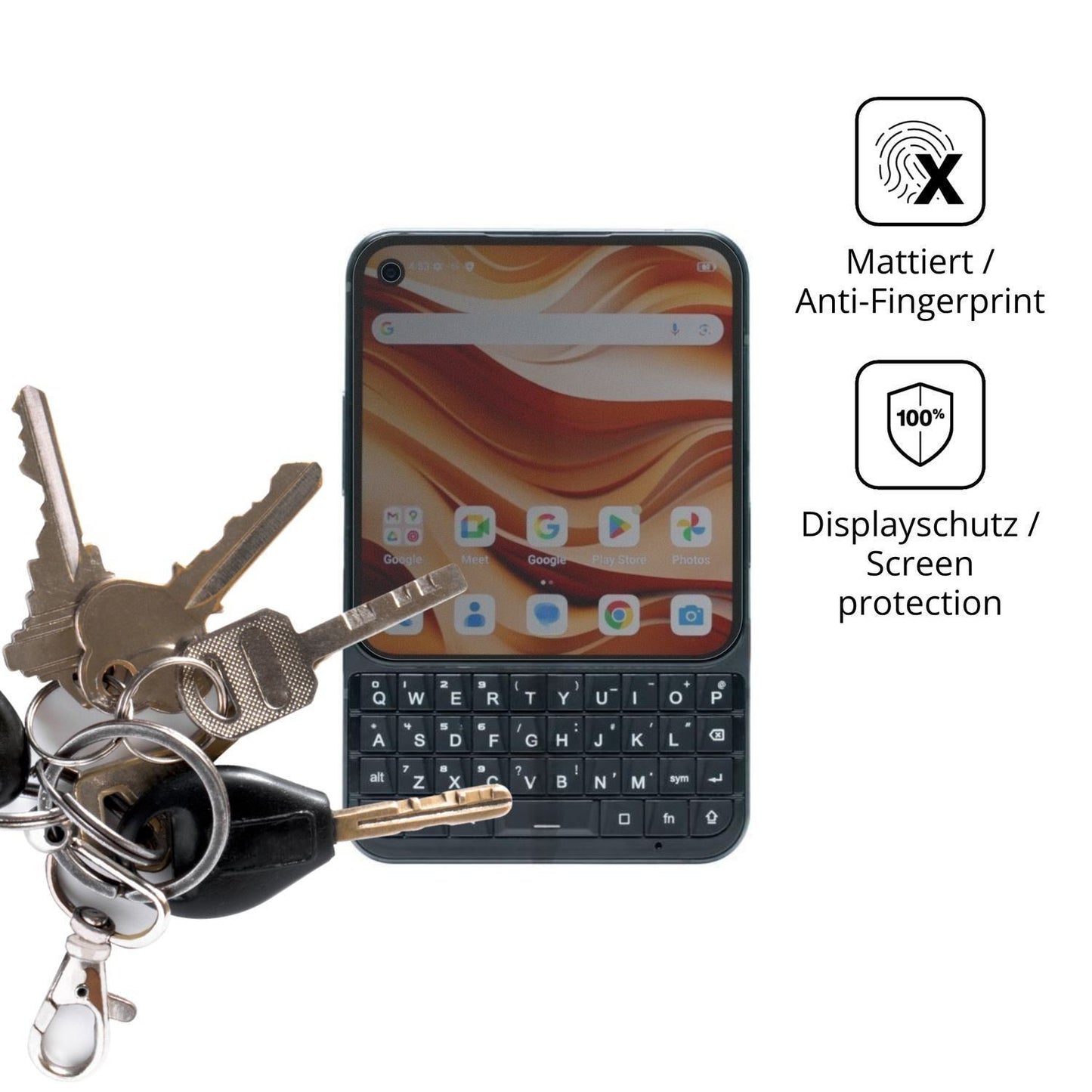 Blickschutzfolie für Unihertz Titan 2 Elite Pro ma (3)