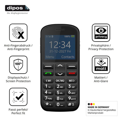 Blickschutzfolie für Opel Mobile Big Button M matt (5)