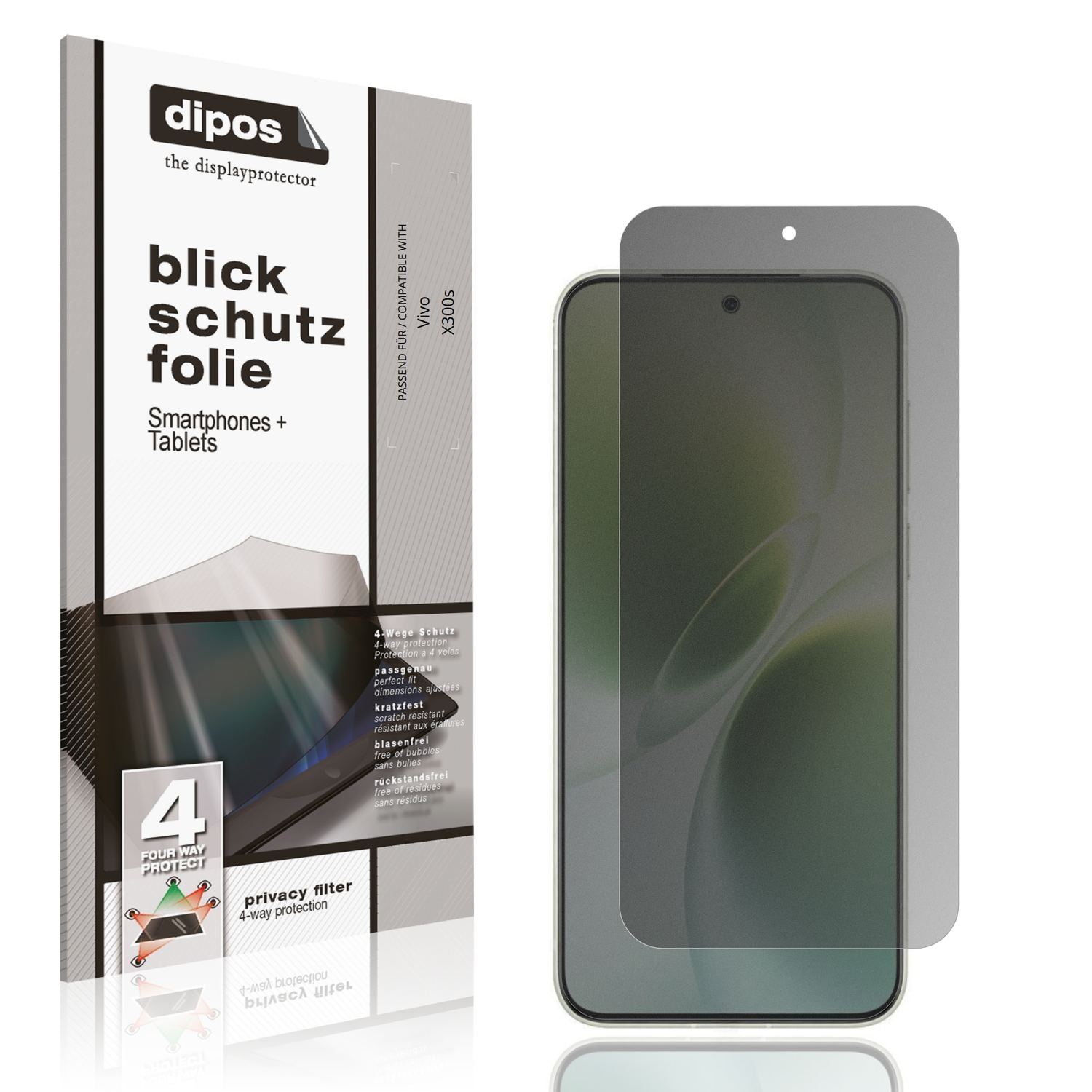 Blickschutzfolie für Vivo X300s matt Schutzfolie P (1)