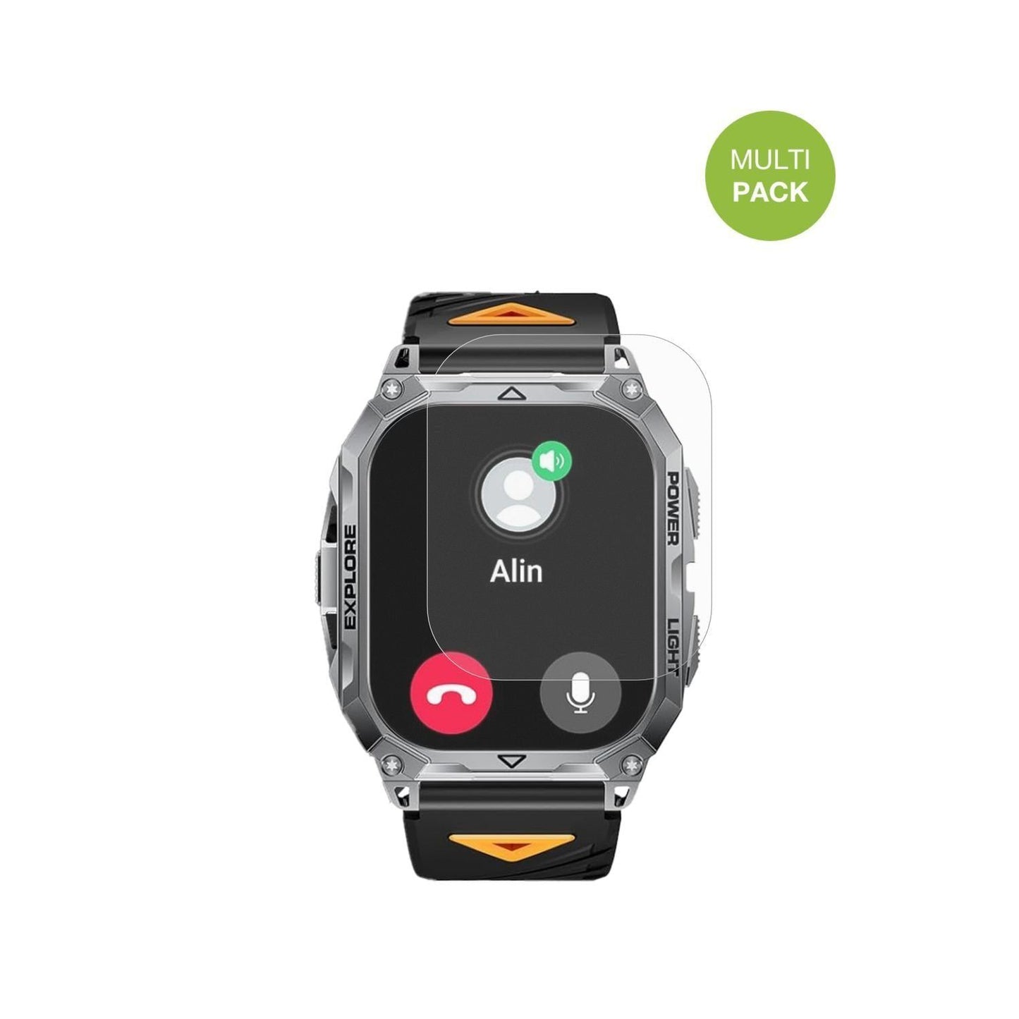 6x Schutzfolie matt für LIGE SMART TX13 Display-Sc (2)