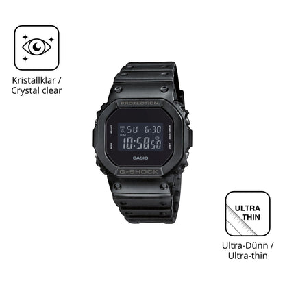6x Schutzfolie klar für Casio DW-5600UUB-1ER Displ (5)