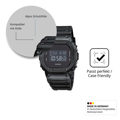 6x Schutzfolie matt für Casio DW-5600UUB-1ER Displ (6)