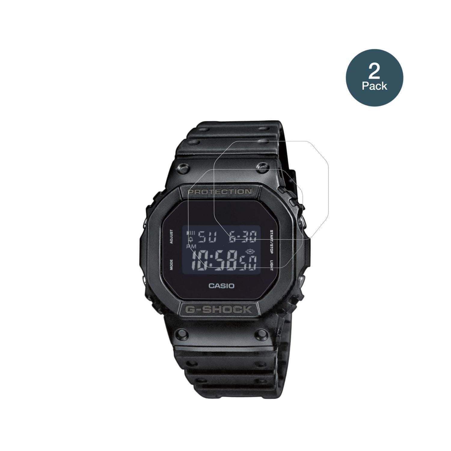 2x 9H Schutzfolie für Casio DW-5600UUB-1ER Panzerf (2)