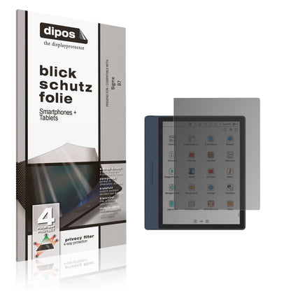 Blickschutzfolie für Bigme B7 matt Schutzfolie Pri (1)