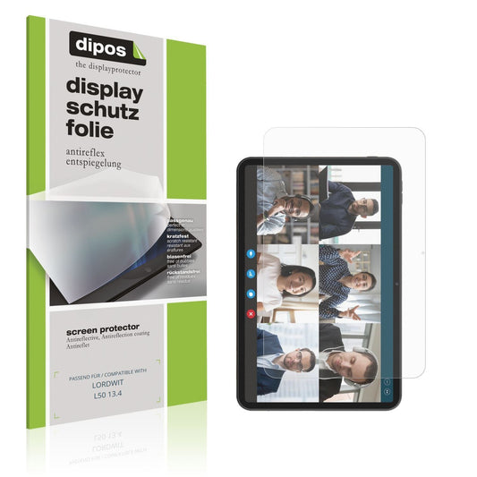 2x Schutzfolie matt für LORDWIT L50 13.4 Display-S (1)