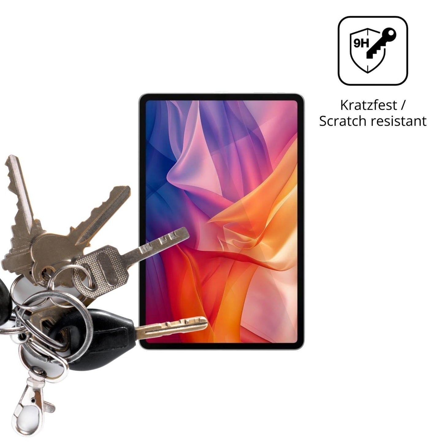 2x 9H Schutzfolie für Cepter Tab Evo Pro Panzerfol (3)