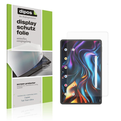 2x Schutzfolie matt für Cepter Tab Titan Ultra Dis (1)