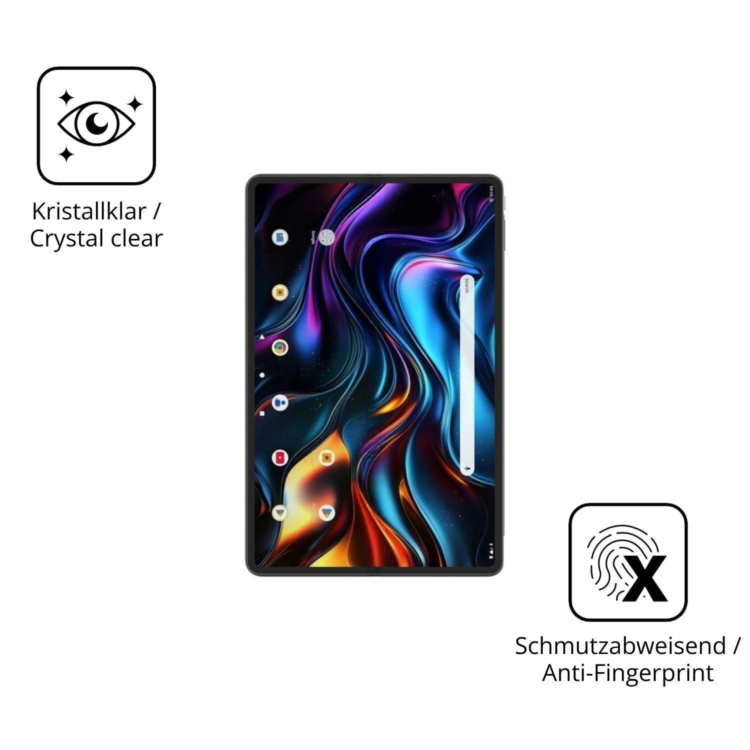 2x 9H Schutzfolie für Cepter Tab Titan Ultra Panze (5)