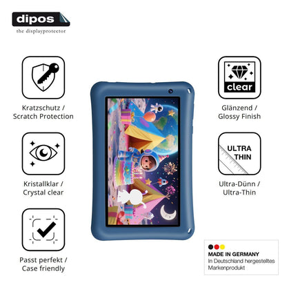 2x Schutzfolie klar für BRILLAR M102 Display-Schut (7)