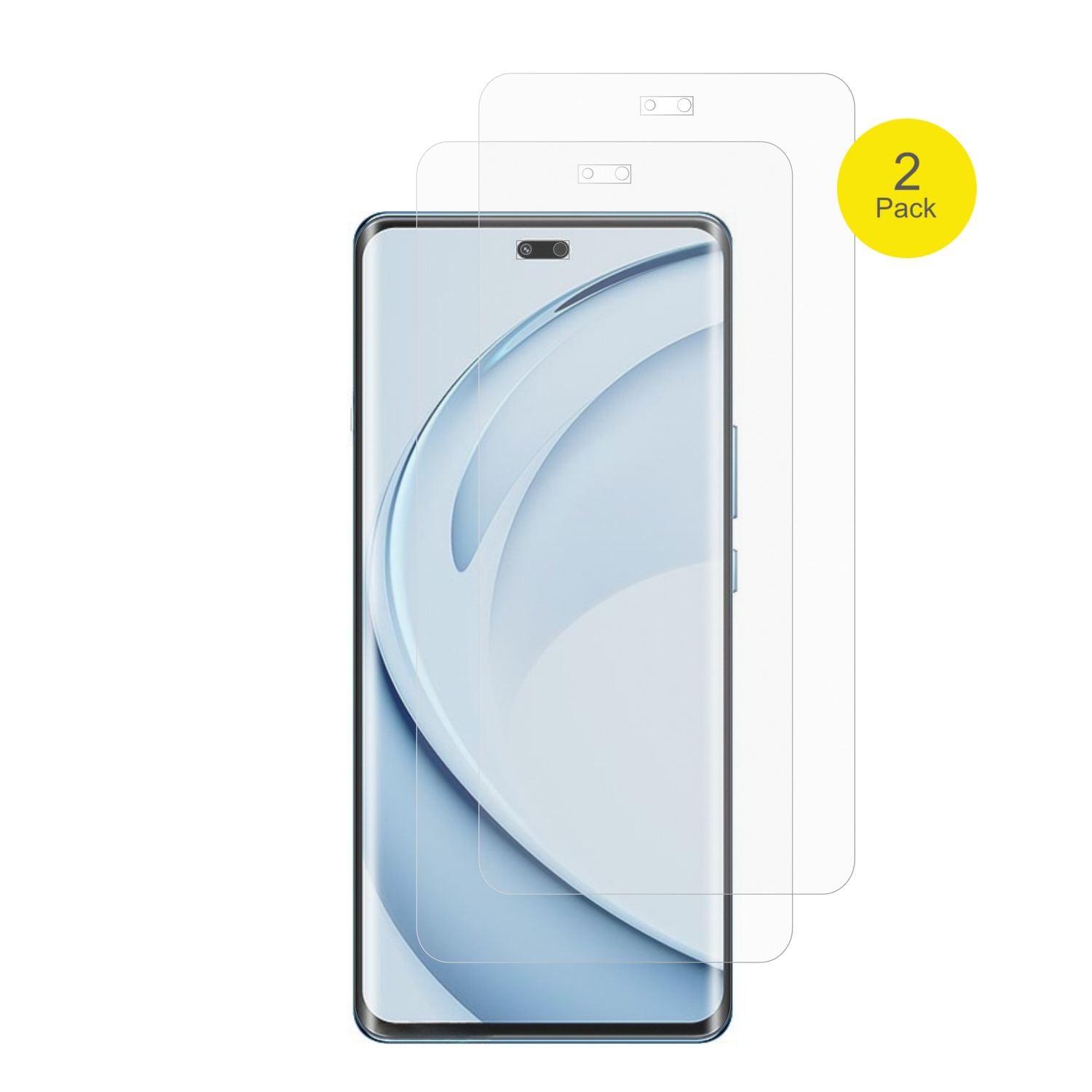 2x Full Cover Schutzfolie matt für Huawei Enjoy 70 (2)