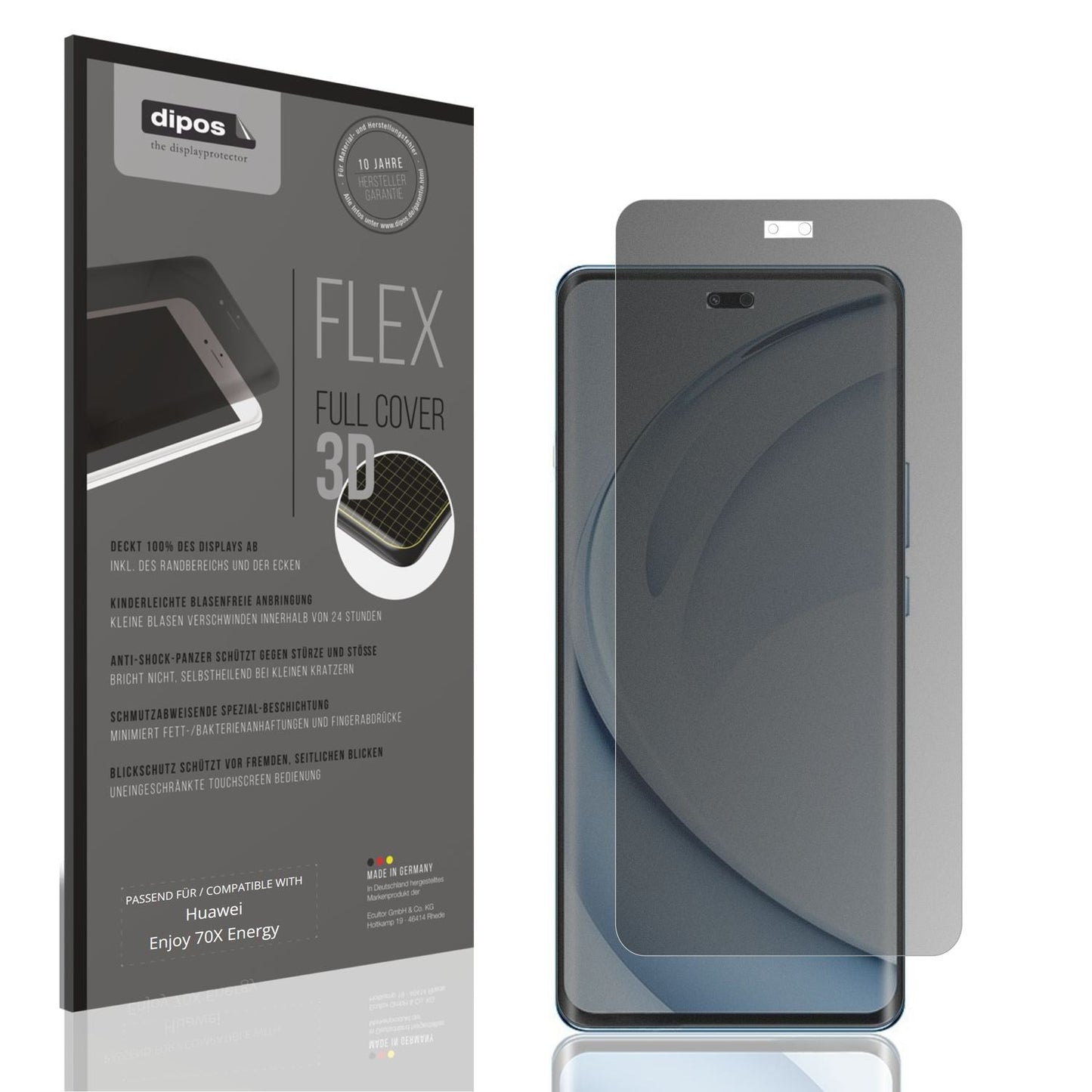 Full Cover Privacy Blickschutzfolie für Huawei Enj (1)