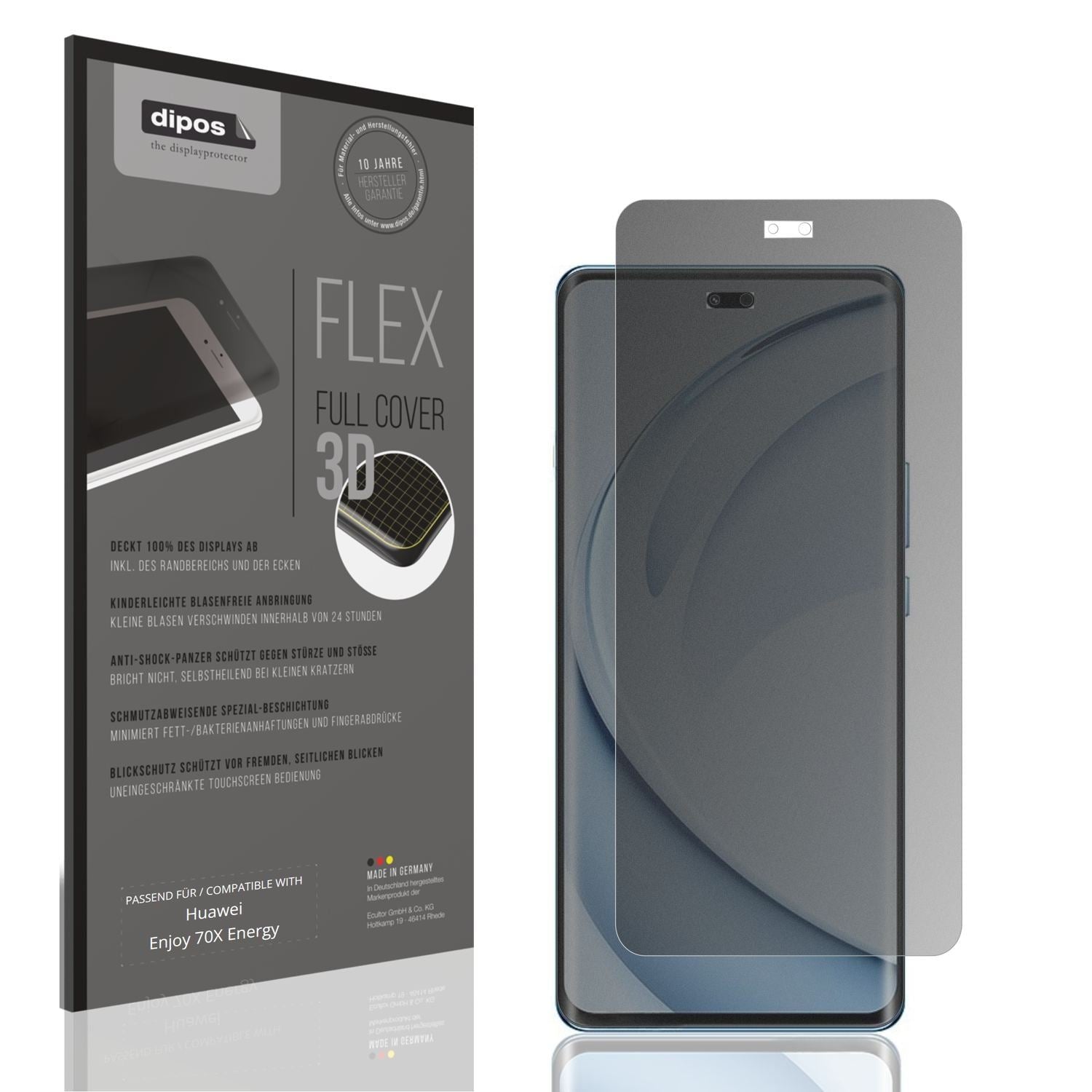 Full Cover Privacy Blickschutzfolie für Huawei Enj (1)