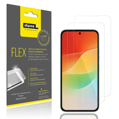 2x 3D Full Cover Schutzfolie für Tecno Spark 50 5G (1)