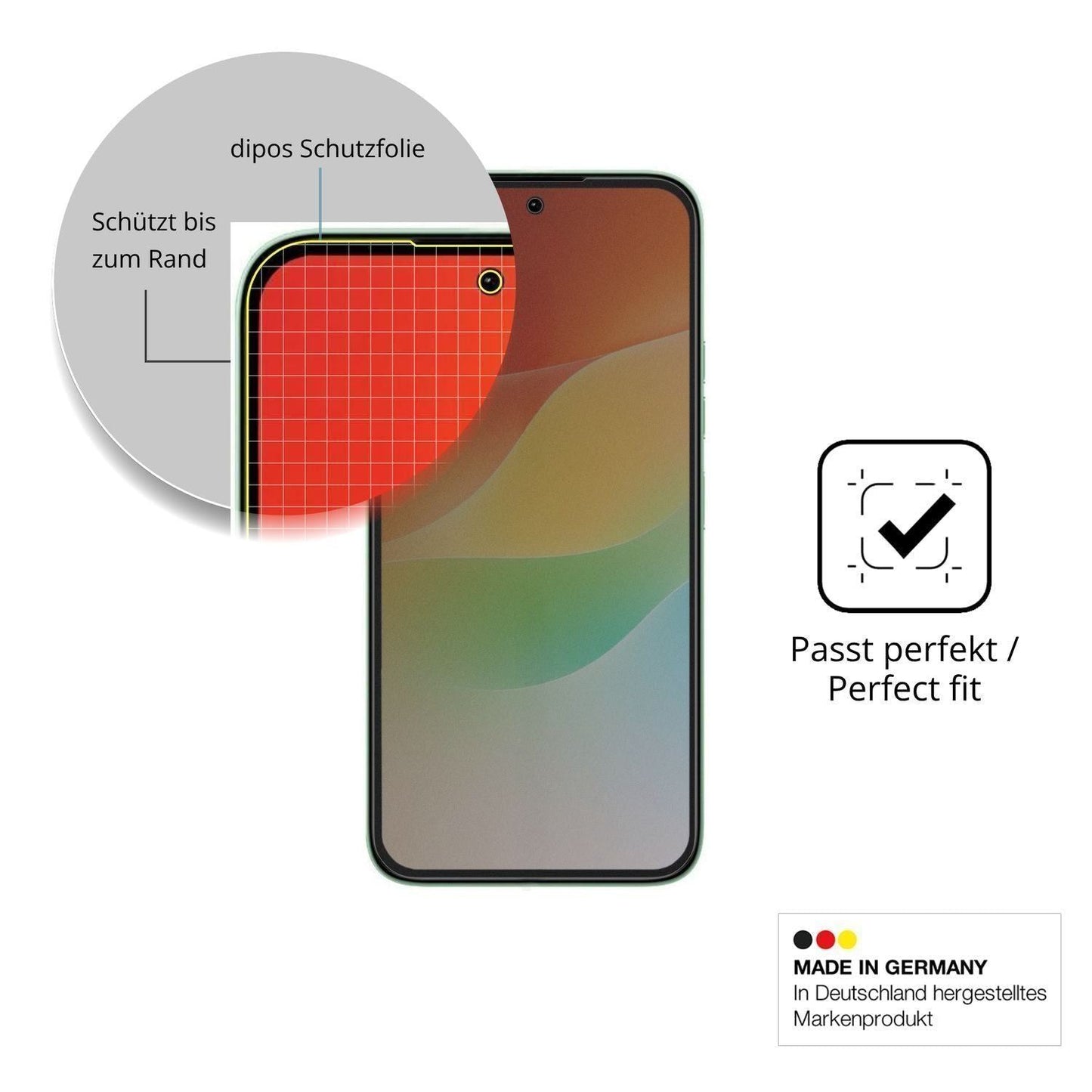 Full Cover Privacy Blickschutzfolie für Tecno Spar (4)