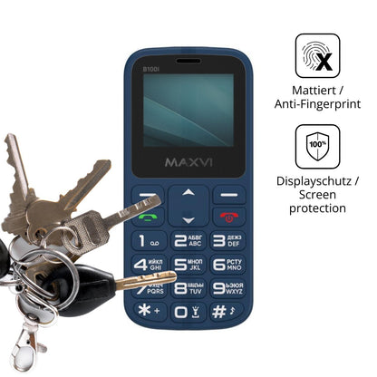 Blickschutzfolie für Maxvi B100i matt Schutzfolie  (3)