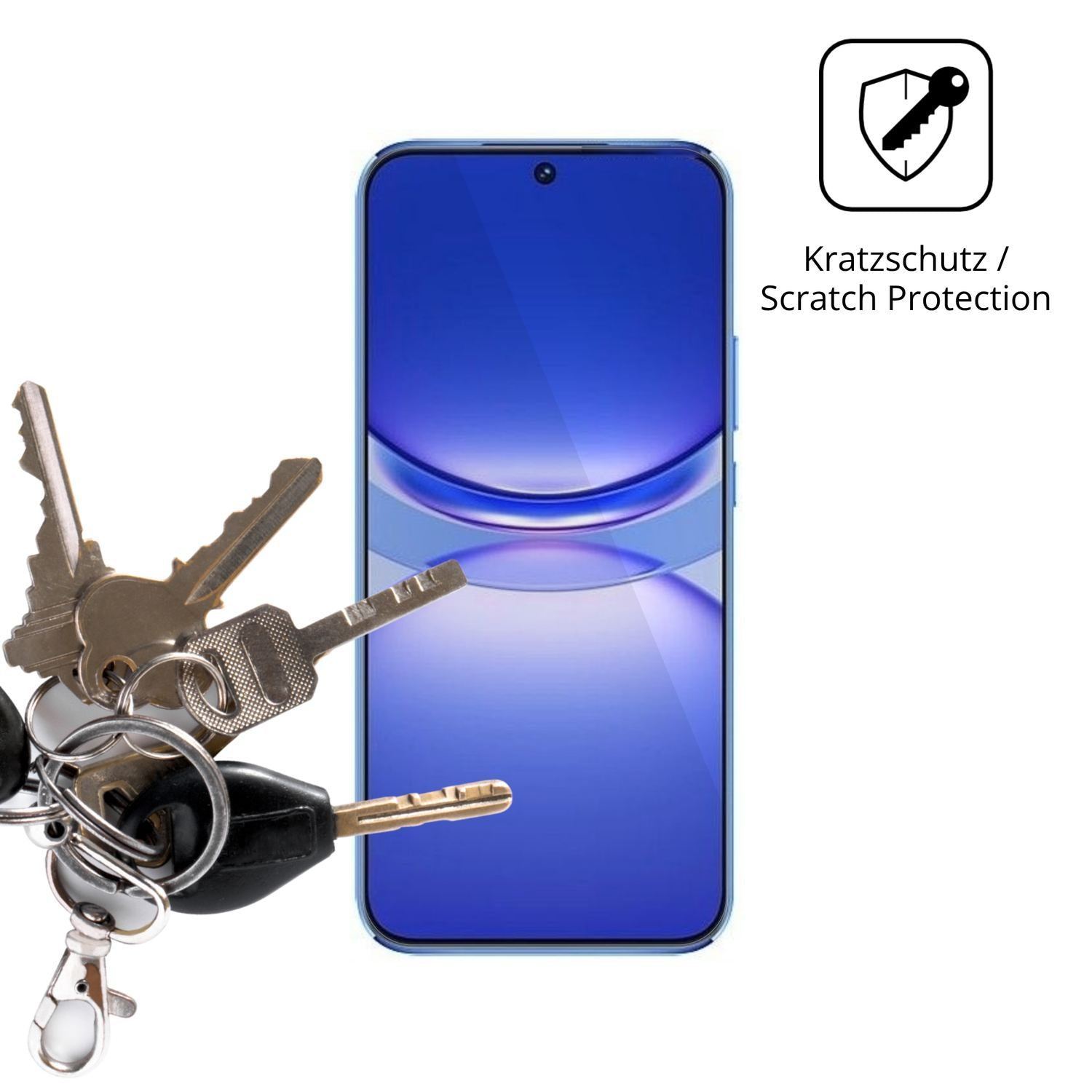 4x Schutzfolie klar für Huawei Nova 12 Lite Displa (4)