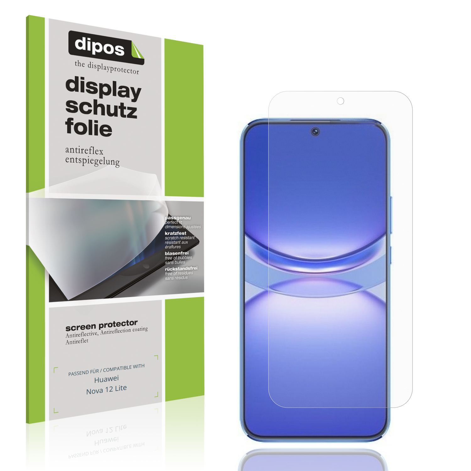 4x Schutzfolie matt für Huawei Nova 12 Lite Displa (1)