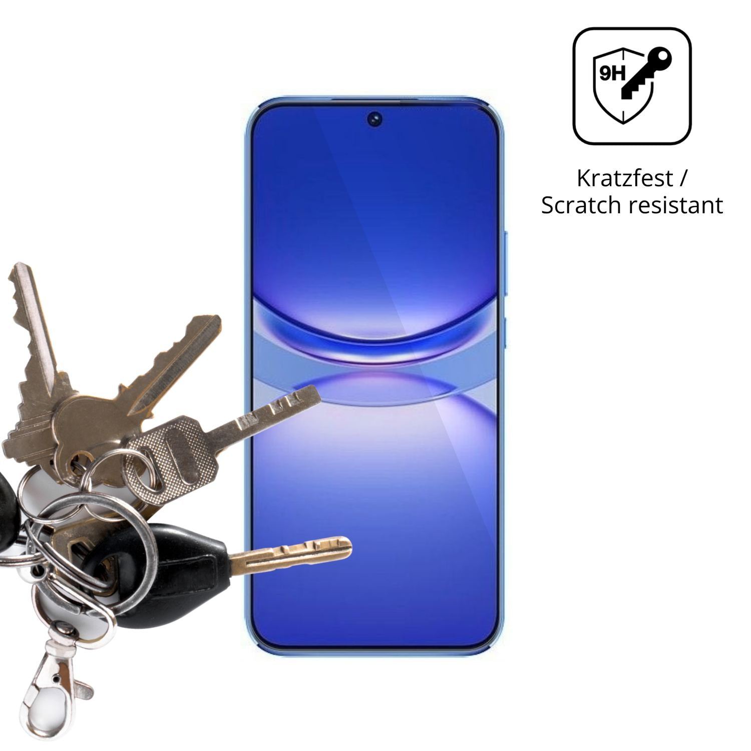 2x 9H Schutzfolie für Huawei Nova 12 Lite Panzerfo (3)