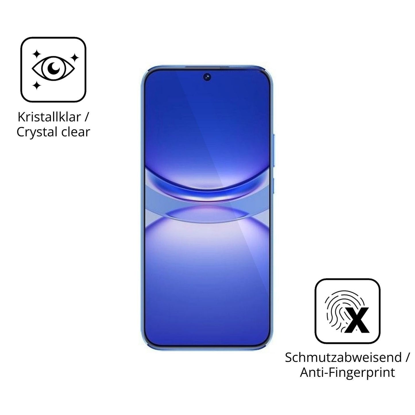 2x 9H Schutzfolie für Huawei Nova 12 Lite Panzerfo (5)