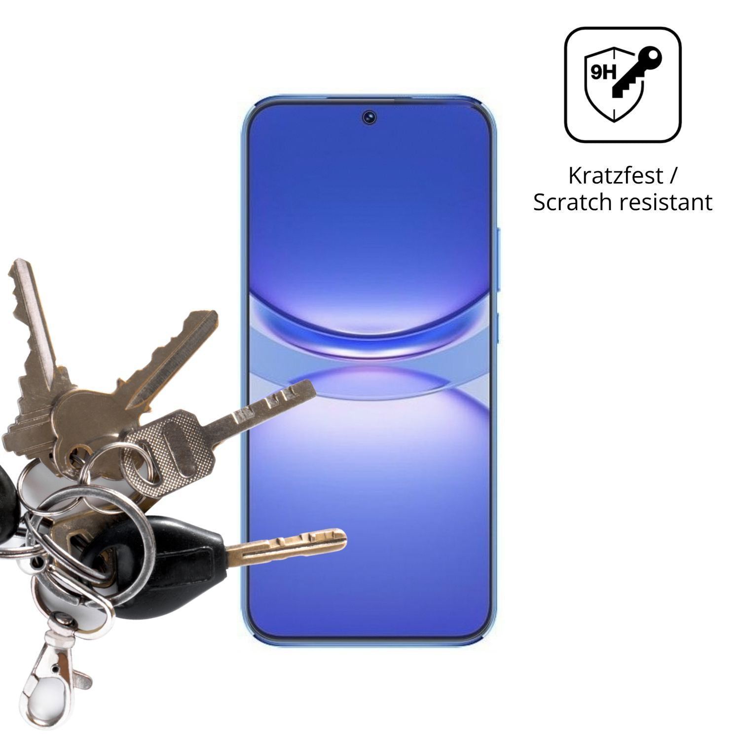 2x 9H Schutzfolie matt für Huawei Nova 12 Lite Pan (3)