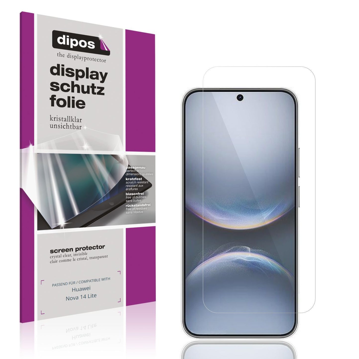 4x Schutzfolie klar für Huawei Nova 14 Lite Displa (1)
