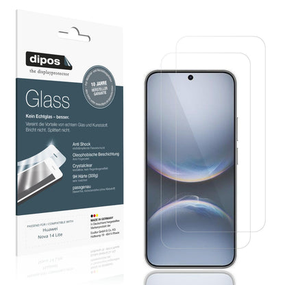 2x 9H Schutzfolie für Huawei Nova 14 Lite Panzerfo (1)
