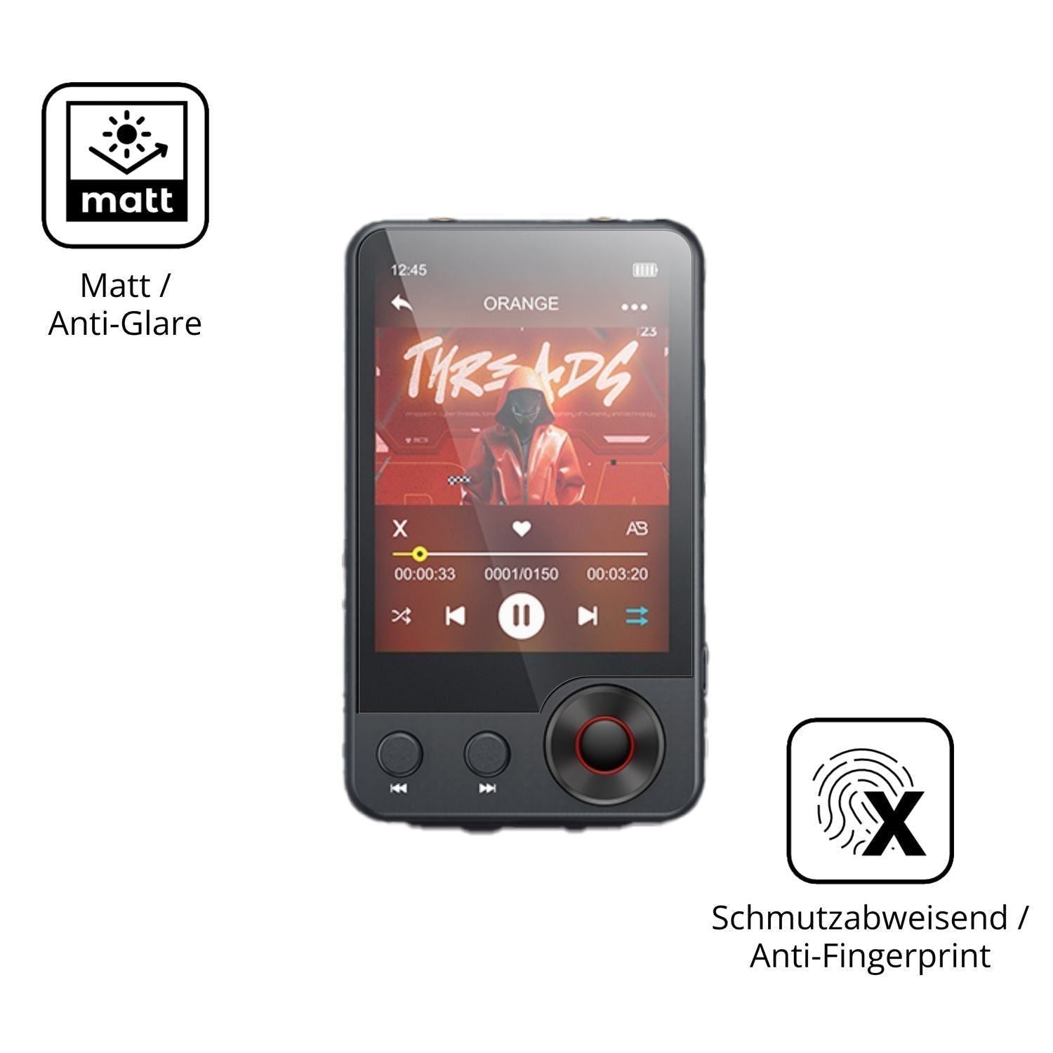 4x Schutzfolie matt für Oilsky A55 MP3-Player Disp (5)