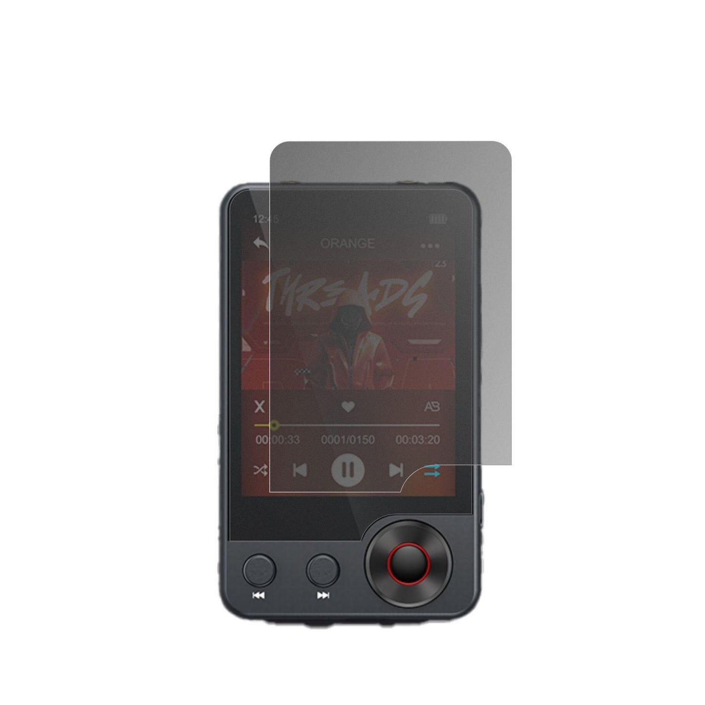 Blickschutzfolie für Oilsky A55 MP3-Player matt Sc (2)