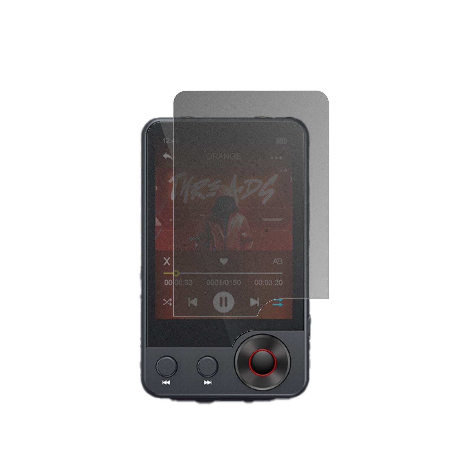Blickschutzfolie für Oilsky A55 MP3-Player matt Sc (2)