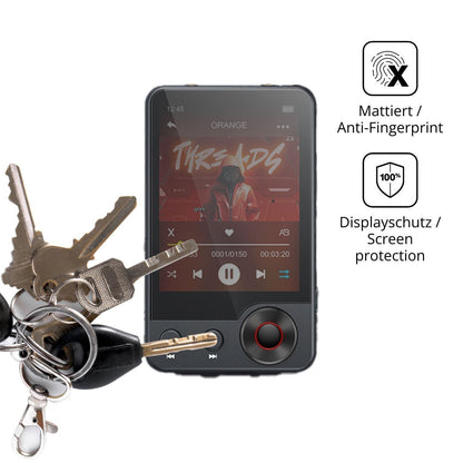Blickschutzfolie für Oilsky A55 MP3-Player matt Sc (3)