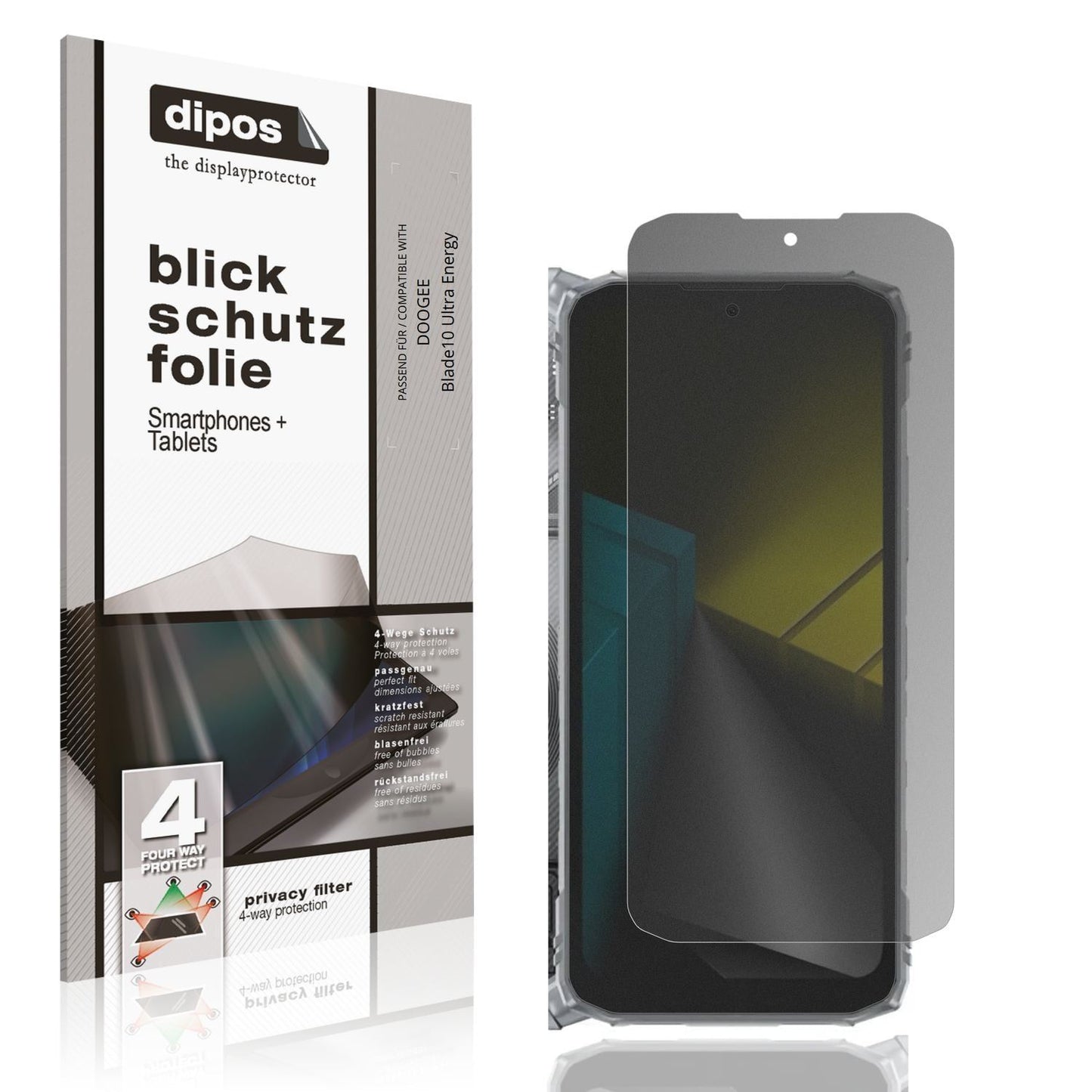 Blickschutzfolie für DOOGEE Blade10 Ultra Energy m (1)