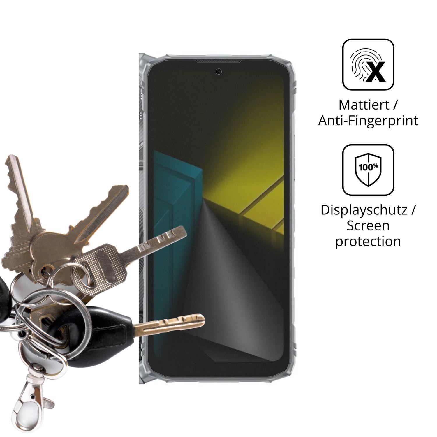 Blickschutzfolie für DOOGEE Blade10 Ultra Energy m (3)