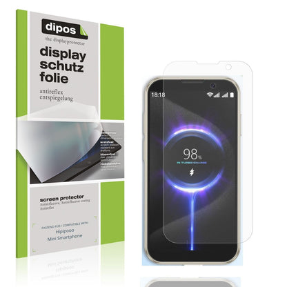 4x Schutzfolie matt für Hipipooo Mini Smartphone D (1)