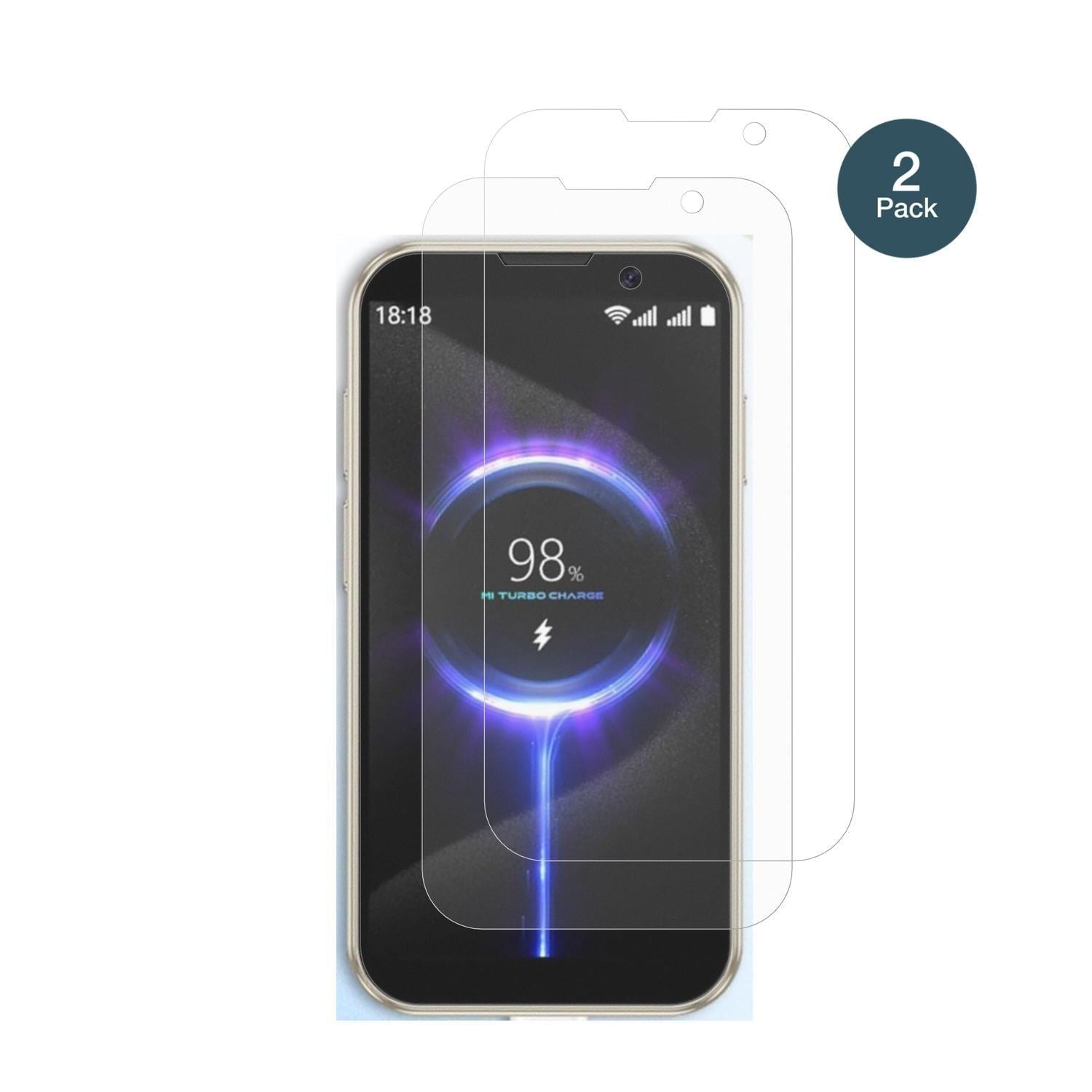 2x 9H Schutzfolie matt für Hipipooo Mini Smartphon (2)