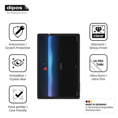 2x Schutzfolie klar für DOOGEE Tab E3 11 Zoll Disp (7)
