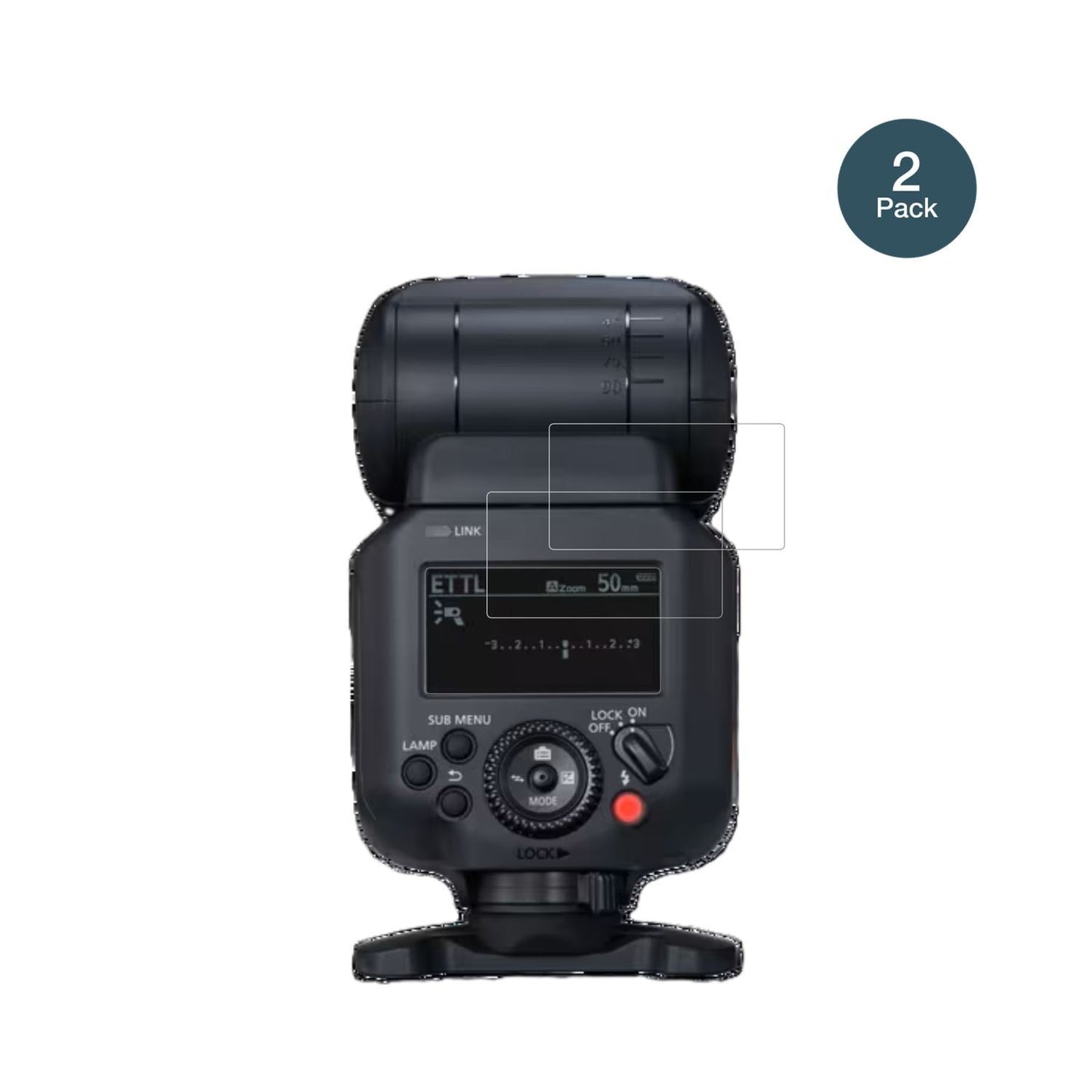 2x 9H Schutzfolie für Canon Speedlite EL-5 Panzerf (2)