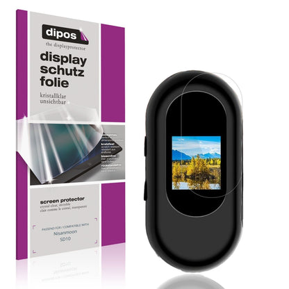 4x Schutzfolie klar für Nisanmoon SD10 Display-Sch (1)