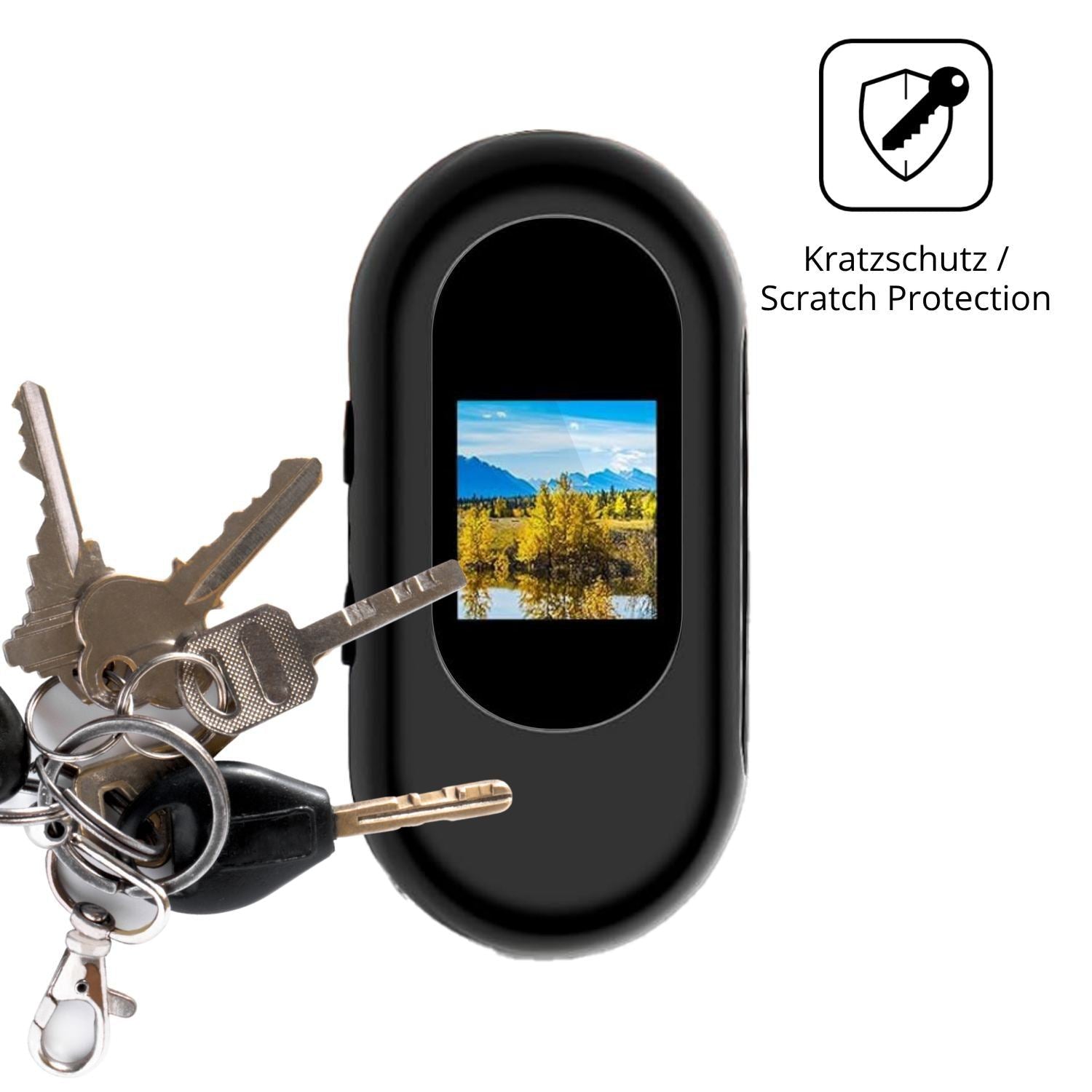 4x Schutzfolie klar für Nisanmoon SD10 Display-Sch (4)