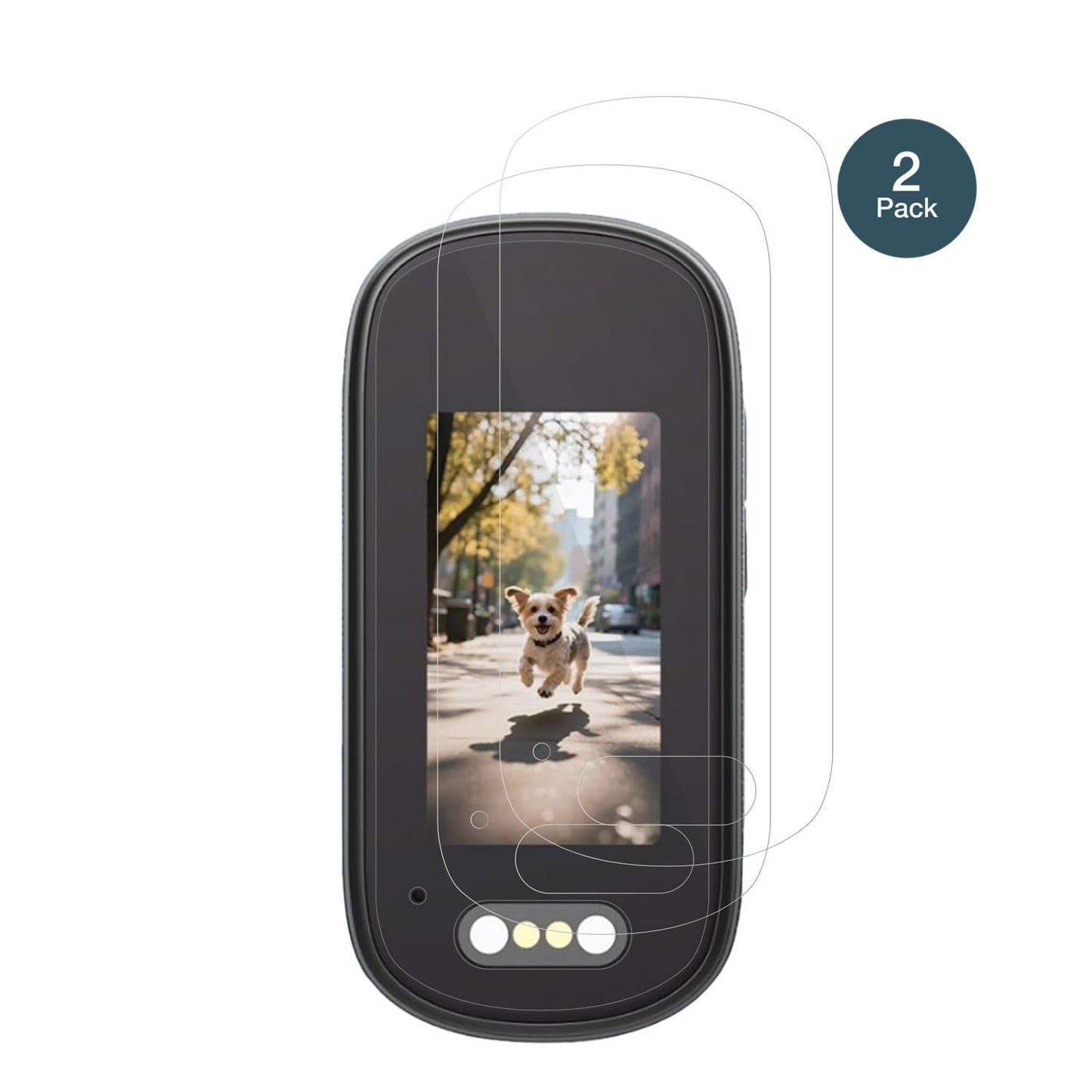 2x 9H Schutzfolie für Zephviora M-11 Mini Action C (2)