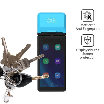 Blickschutzfolie für Ciontek CS50 matt Schutzfolie (3)