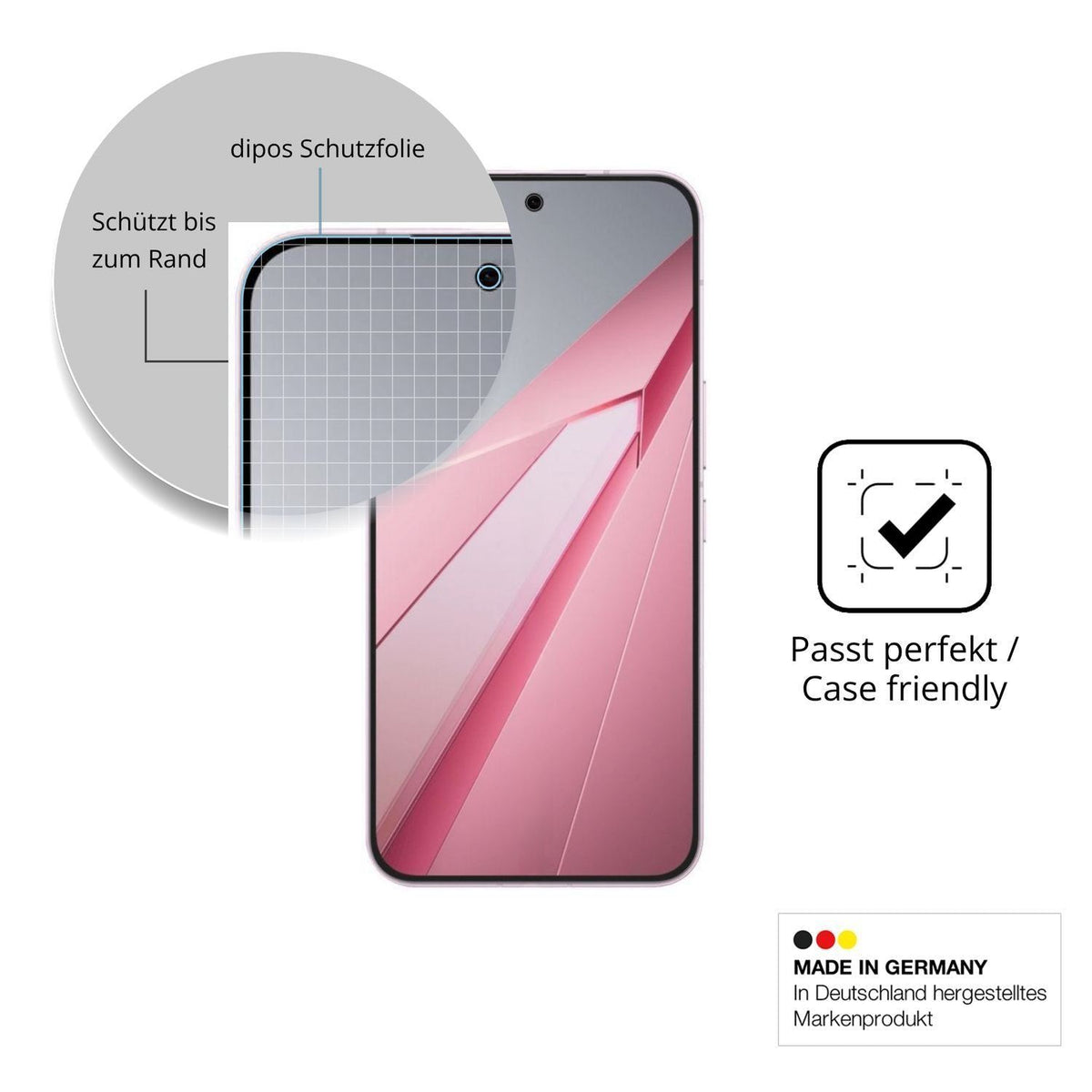 2x 9H Schutzfolie matt für Oppo K15 Pro Panzerfoli (6)