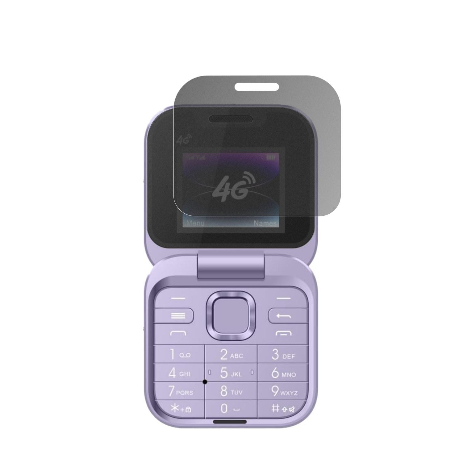 Blickschutzfolie für Tosuny 4G Klapptelefon matt S (2)