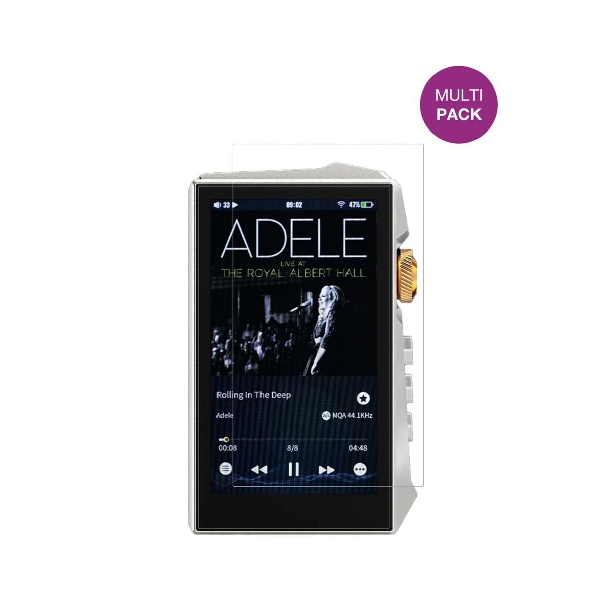 4x Schutzfolie klar für Hidizs AP80 Pro Max Displa (2)